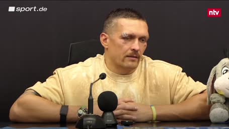 Usyk zeigt emotionale Reaktion nach Mega-Fight