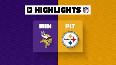 NFL Highlights: Vikings @ Steelers
