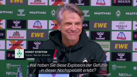 Steffen: "Viel mehr als Freude geht nicht"