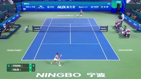Highlights: Rybakina ins Finale nach Sieg beim Ningbo Open