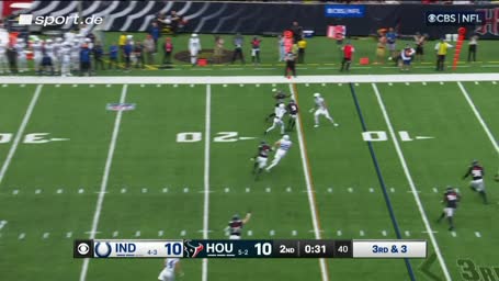 Böse Richardson-Interception führt zu Texans-Touchdown
