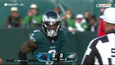 Highlights: Panthers jagen Eagles Schrecken ein