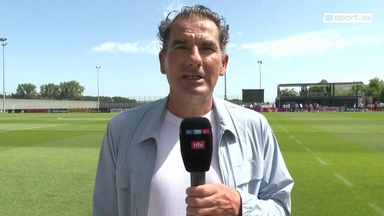 Gute Stimmung und nur kleine Sorgen im DFB-Team
