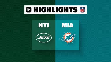 NFL Highlights: Jets @ Dolphns