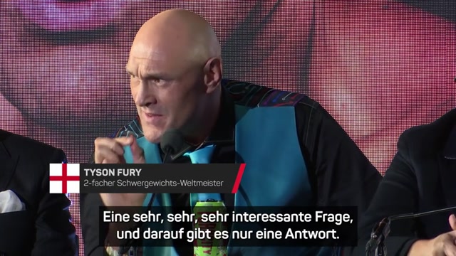 Fury tönt wie Trump: "Make boxing great again"