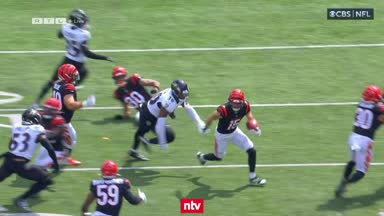 Monster-Return bis in die Endzone - Bengals gleichen aus