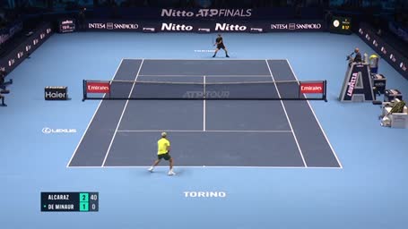 Highlights: Alcaraz startet siegreich in Turin Highlights: Alcaraz startet siegreich in Turin