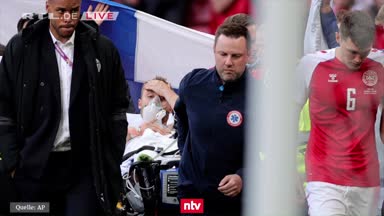 Arzt: Schnelle Reaktion rettete Eriksen das Leben