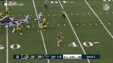 Prescott wirft Pick-Six!