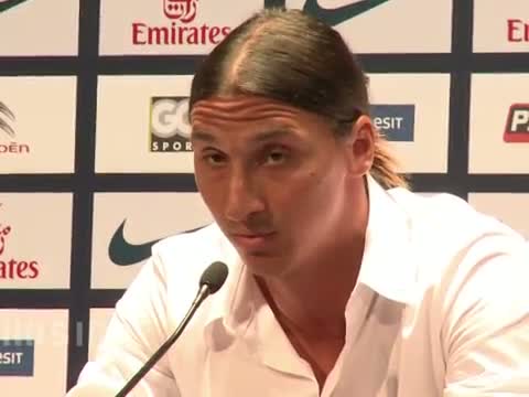 Ibrahimovic: "Ich werde mit Paris St. Germain Titel holen"