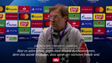 Klopp sieht Liverpool als Außenseiter gegen Real