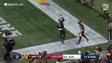 Penix findet Pitts in der Endzone