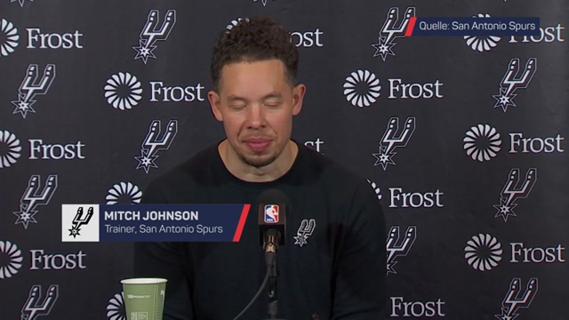 Johnson: Wembanyama lernt aus Rückschlag Johnson: Wembanyama lernt aus Rückschlag