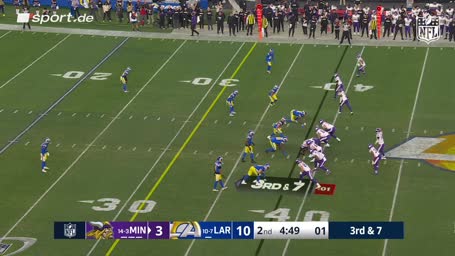 Rams-Rookie trägt Darnold-Fumble zum TD