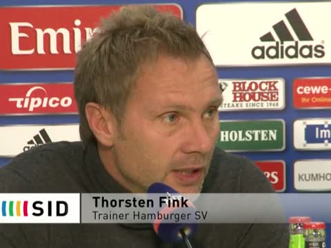 HSV: Fink will weiter nach oben