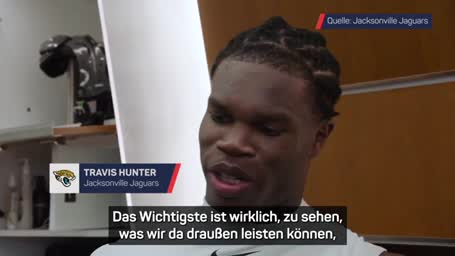 Hunter: "Aufgeregt und bereit, loszulegen"