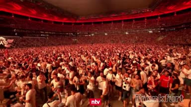 "Gänsehaut": Frankfurt-Fans erleben Europapokal-Krimi