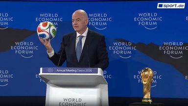 "Magie" - Bizarrer Infantino-Auftritt in Davos