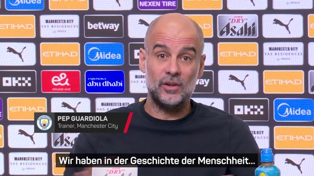 Guardiola: "Es verletzt mich", was in Gaza passiert