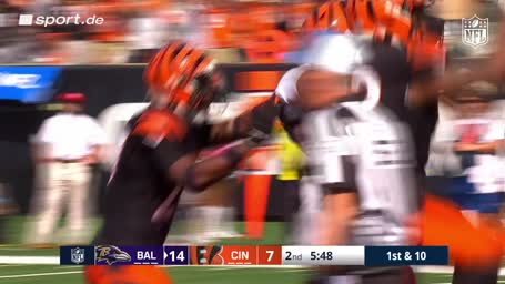 Safety! Henry in der eigenen Endzone gestoppt