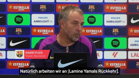 Flick über Yamal-Rückkehr: "Arbeitet hart"