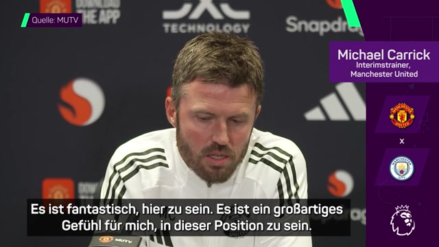 Carrick zu United: "Haben eine große Aufgabe vor uns"