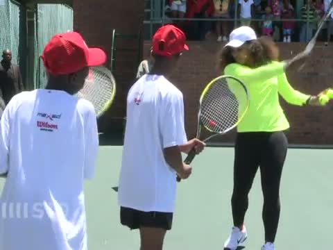 Afrika-Tour: Williams-Schwestern begeistern den Nachwuchs