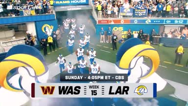 NFL Preview: Rams als Favorit gegen Commanders