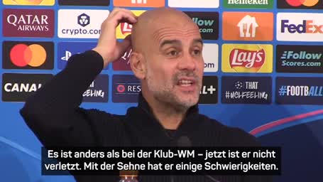 Guardiola über Rodri: "Er braucht Zeit"