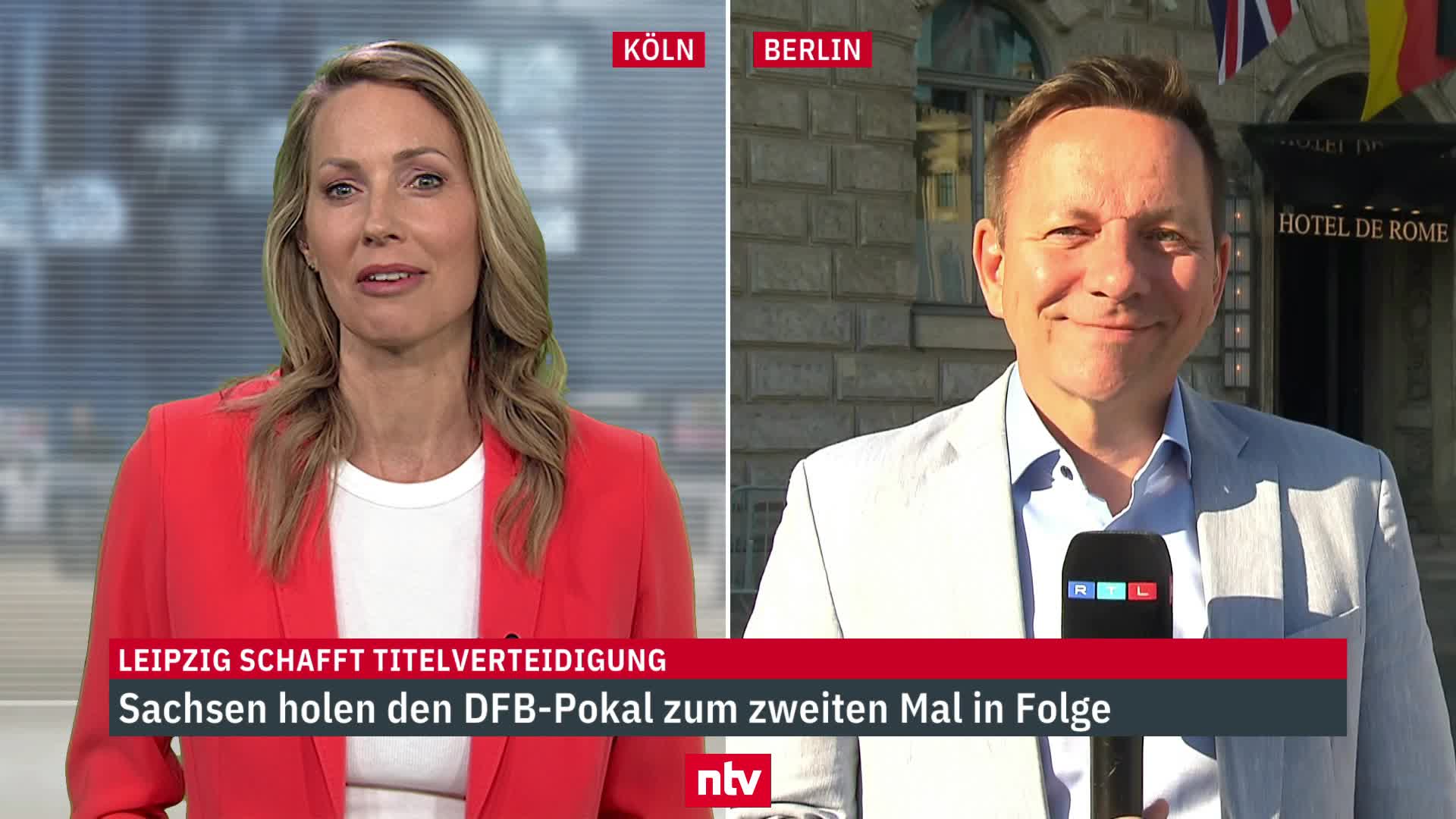 So wild feierte RB Leipzig den Pokalsieg