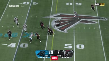 Zweite Interception - Bryce Young mit wackligem Auftritt