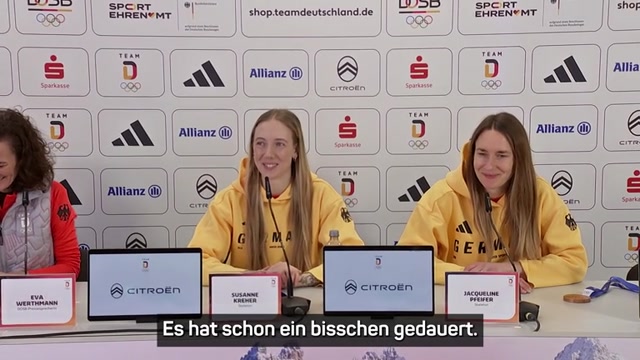 Kreher und Pfeifer geben Medaillen-Party-Update Kreher und Pfeifer geben Medaillen-Party-Update