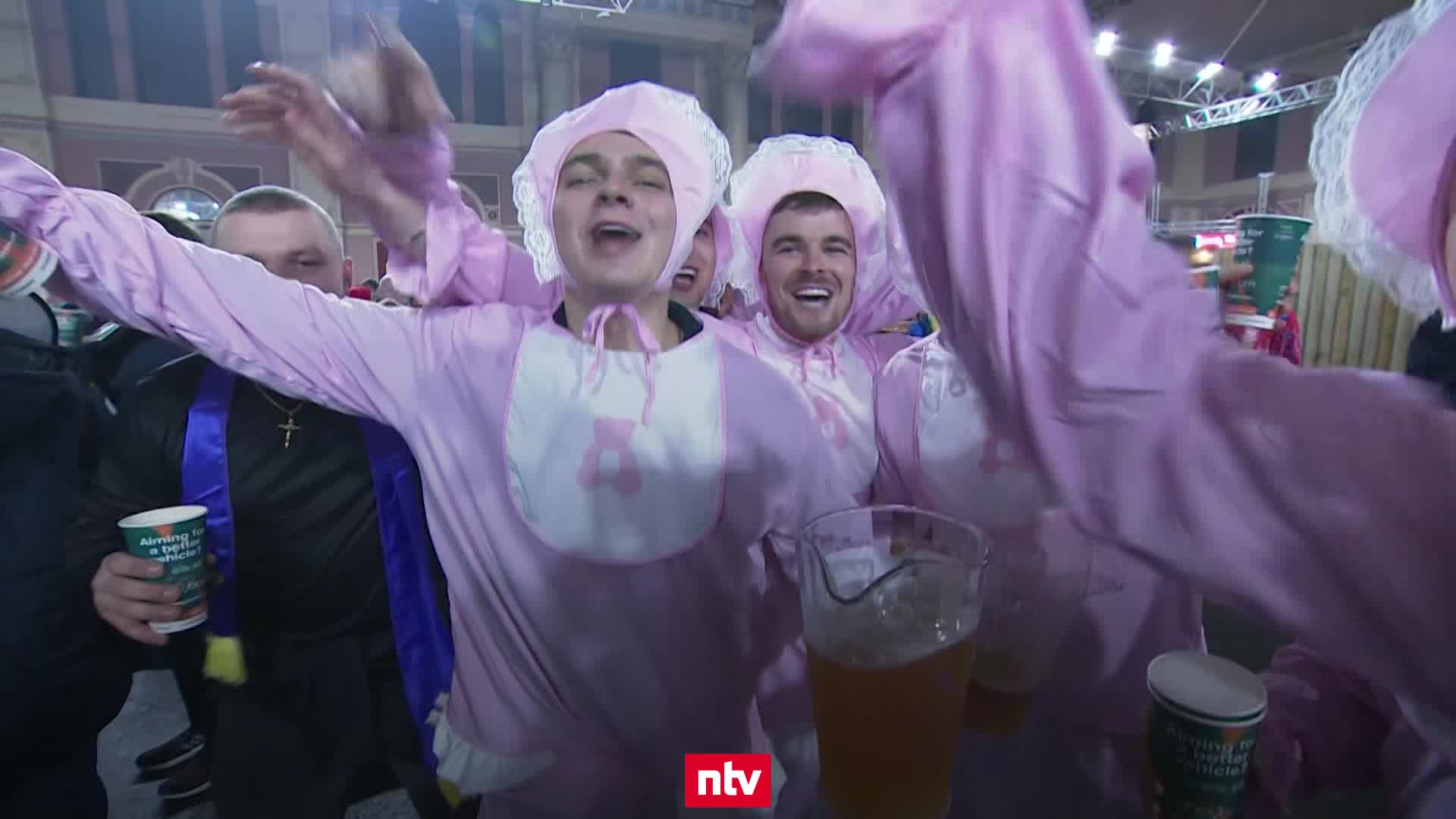 Riesenstimmung bei der Darts-WM