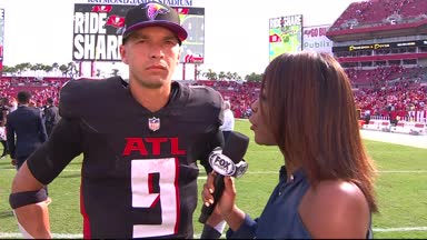 Falcons-Quarterback Ridder nach Zittersieg im O-Ton