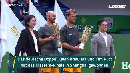 Deutsches Doppel triumphiert in Shanghai
