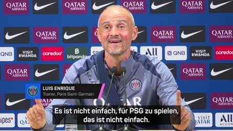 Enrique: Brauchen "ruhige" Spieler für PSG