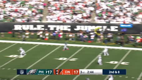 Irrer TD-Pass von Hurts