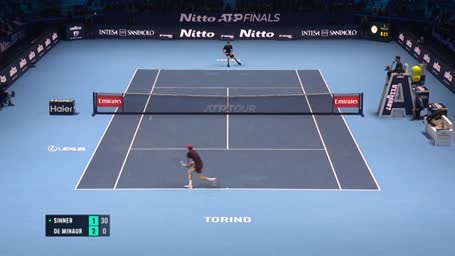 Highlights: Sinner rauscht ins Finale Highlights: Sinner rauscht ins Finale