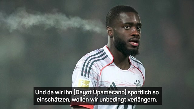 Eberl-Klartext im Upamecano-Poker