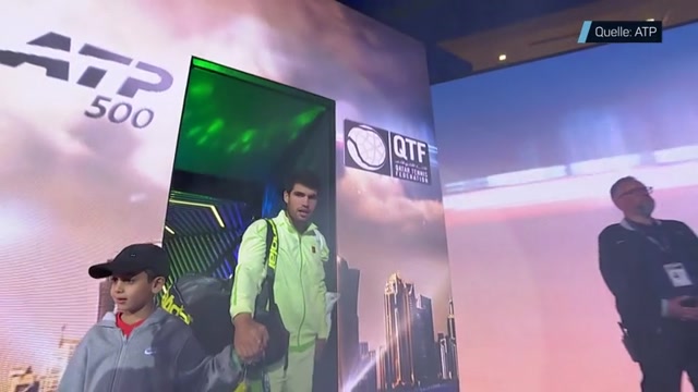 Highlights: Alcaraz dreht Spektakel in Doha Highlights: Alcaraz dreht Spektakel in Doha