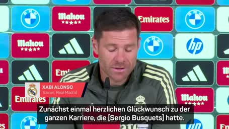 Alonso über Busquets: "Einer der schnellsten Denker"
