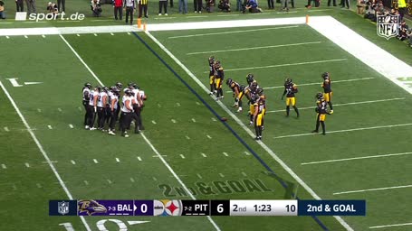 King Henry eröffnet das Scoring in Pittsburgh