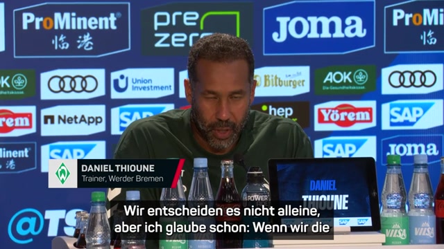 Thioune: "Heute ein Stück weit Bayernfan"