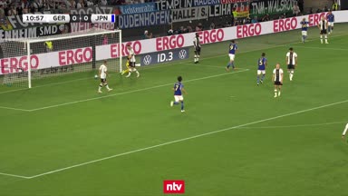 Japan düpiert deutsche Defensive