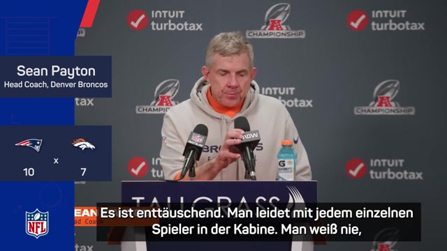 Broncos-Coach Payton niedergeschlagen: "Das ist hart"