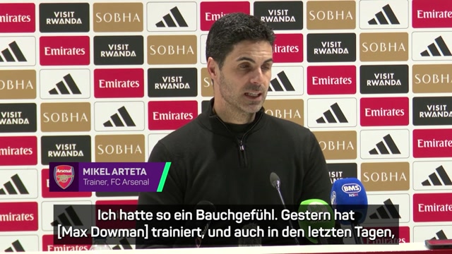 Arteta feiert 16-jährigen Dowman: "Unglaublich"