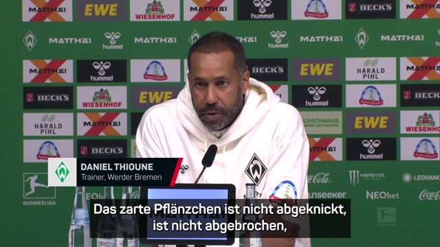 Thioune: "Das zarte Pflänzchen ist nicht abgebrochen"
