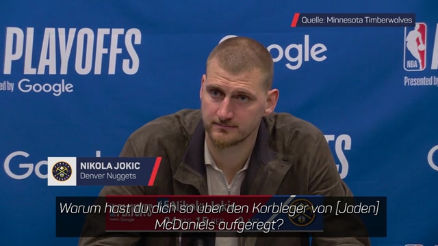 Jokic verteidigt Ausschreitungen gegen Timberwolves