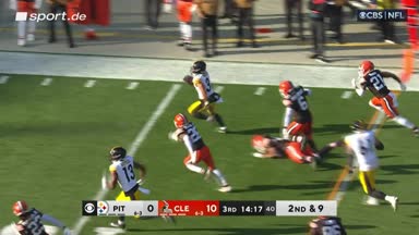 Warren legt 74-Yard-Touchdown-Run hin!