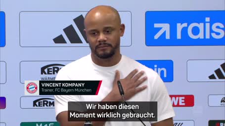 Kompany staunt über Diaz' Geniestreich